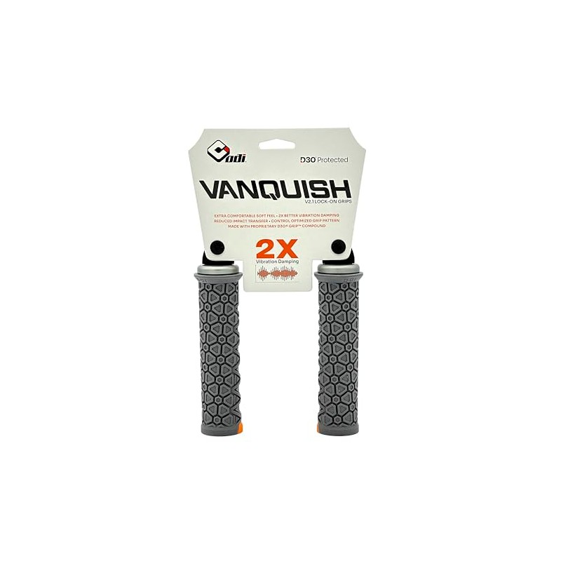 Odi Vanquish v2.1 Handlebar Grips in Grey