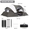 HIKERGARDEN 10 Person Tents for Camping Family Outdoor Dome Tent