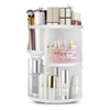 seinlife 360 Rotating Makeup Organizer,DIY Adjustable Spinning Holder,Foldable Cosmetic Storage