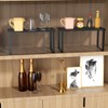 Maxentico Set of 2 Kitchen Organisers, Kitchen Shelf Worktop, Shelf