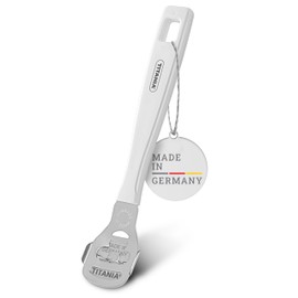 TITANIA Callus slicer with a replacement blade, callus remover with plastic handle, quality callus cutter, made in Germany, callus slicer