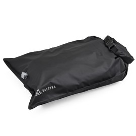 Daytona Motorcycle Camp Waterproof Bag, Compressed Compact Storage, Air Valve, Dry Bag STD 10L Black 49203