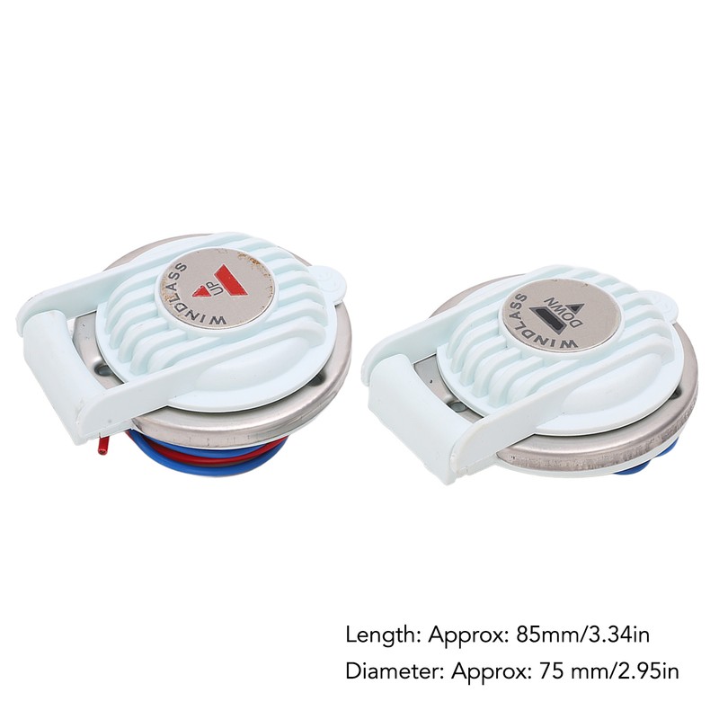 2PCS Windlass Foot Switch Rust Proof Windlass Up and Down