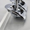 Mustang UPR 4pc CHROME Door Lock Knob Kit Compatible w/