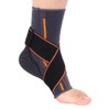 Keenso Ankle Support Brace, Compression Breathable Foot Elastic Protective Belt