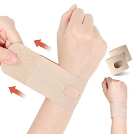 Wrist Supporter, Tendon Sheath, Joints, Fixed, Wrist Support, Ultra Thin, Lightweight, Sweat Absorbent, Quick Drying, Double Compression Fixation, Sports, Housework, Childcare, Computer/Smartphone