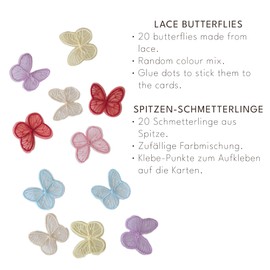 Bear and Bee Set of 10 Blank Greeting Cards - Includes 20 Silk Butterflies - A6 with Kraft Envelopes