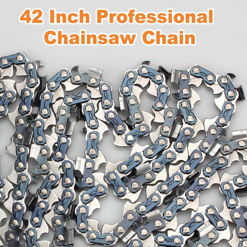 AAAQQ 42 Inch Chainsaw Chain .404'' .063'' 122DL for Stihl