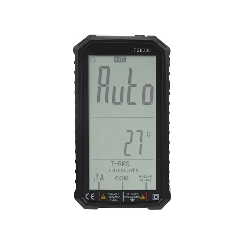 FS8233 Digital Multimeter Ultra Thin Full Screen Intelligent Automatic High