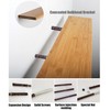 wugongshan Pack of 10 Floating Shelf Brackets, Invisible Shelf Brackets,