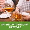 GANOHERB Organic Reishi Green Tea bags, 20 Counts