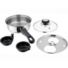 Judge Stainless Steel Induction 2 Egg Poacher