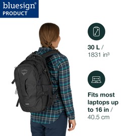Osprey Comet Laptop Backpack, Atlas Blue