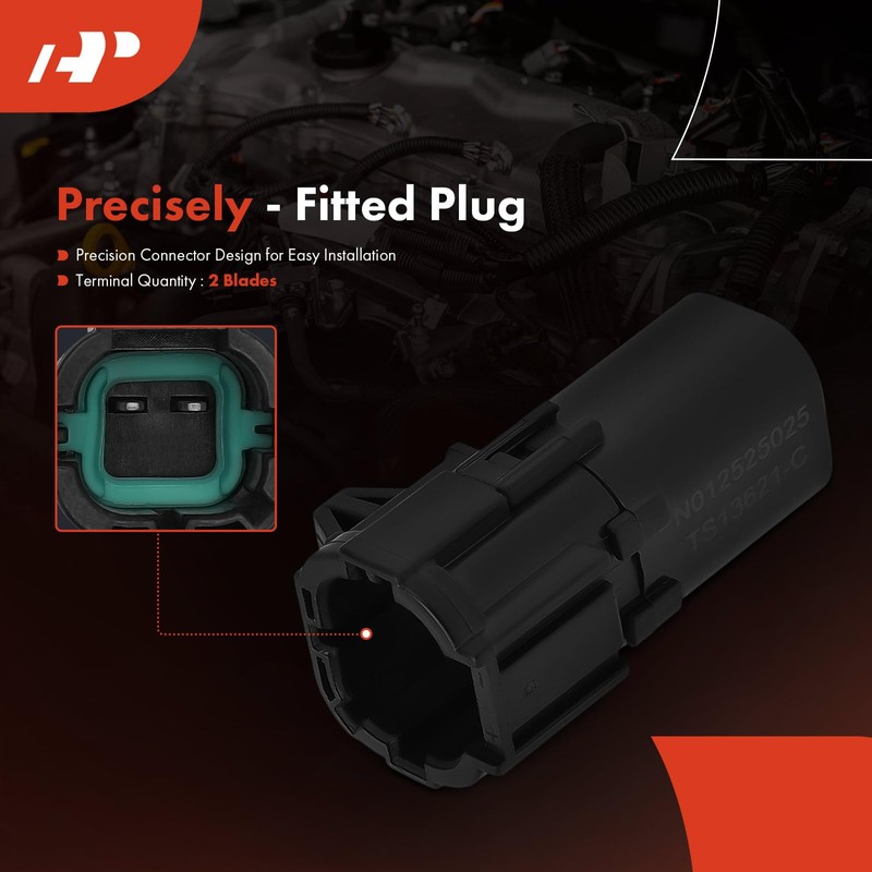 A-Premium Engine Coolant Temperature Sensor [2 Pins] Compatible with Nissan