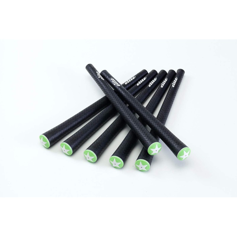 elitegrips Y360°SV M58 Golf Grips, Set of 7, Berlina Black/Signal