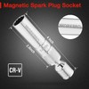 WORKPRO 14 mm Magnetic Spark Plug Socket with Magnetic Design,