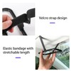 JNNJ Paper Towel Fixing Frame for Auto Visor, Plastic Clip