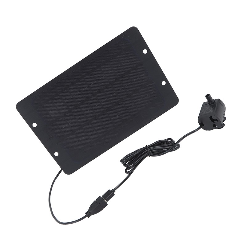 Solar Fountain 6V 10W Bird Bath Fountain USB Interface with