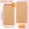 150 PCS 2.25"×3.5" Small Coin Envelopes