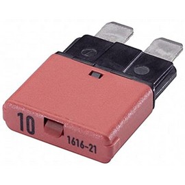 HELLA 8JS 174 320-021 Automatic Circuit Breaker - 10A - 32V - Red - Thermic