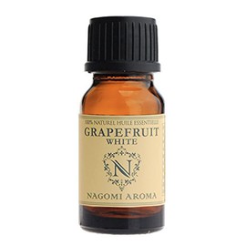 Grapefruit White, 0.3 fl oz (10 ml), Essential Oil, Aroma, Essential Oil, Natural, NAGOMI AROMA Grapefruit White, 0.3 fl oz (10 ml), AEAJ Certified Essential Oil