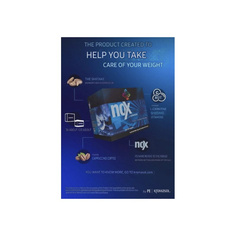 NX Kromasol Multivitamin, Chromium, Inulin, Reishi and Carnitine L- tartrate