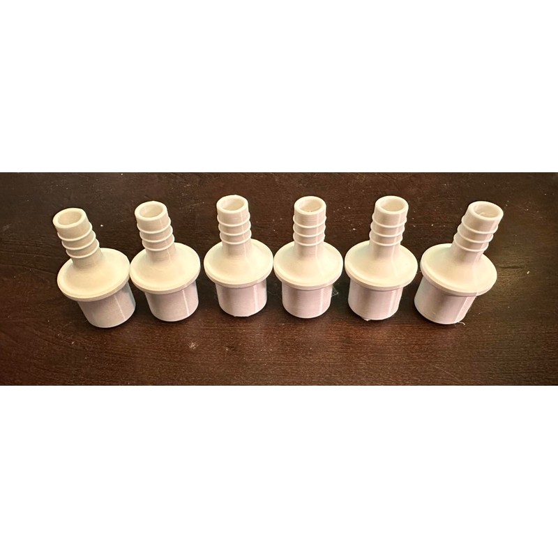 Ductless Mini-Split Drain Line Adapter, H14 to 3/4 & 1/2