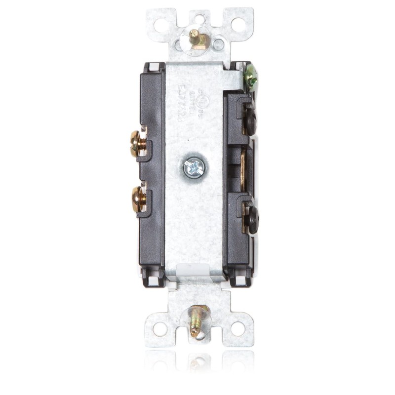 Maxxima AC Combination Switch - Double On/Off Paddle Rocker Light