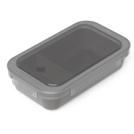 Asbel WTL-800 Lantus Lunch Box with Packing, 28.7 fl oz (800 ml), Gray, Freezable, Antibacterial, 1-Tier