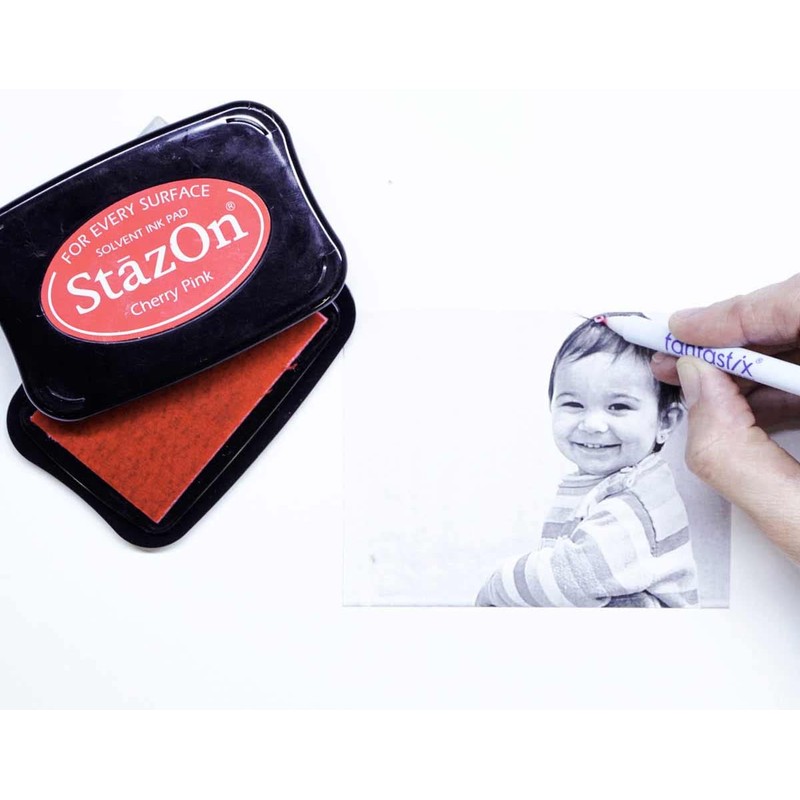 Tsukineko StazOn Stamp Pad, Brown, L