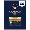 CafePod Flavoured Coffee Pods Nespresso Compatible Vanilla 60 Aluminium Capsules