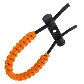 Bow Wrist Sling, Compound Bow Wrist Sling Hand Strap Hand Knitted Cord Rope Adjustable for Training Exercises (Orange) Sportinggoods Accessories Sportinggoods Accessories for Shooting and Archery