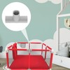 VICASKY 4 Pcs Baby Playpen Parts T-Shaped Joints Baby Playpen