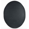 Funerom 20 x 16 inch Black Wall Mirror Oval Bathroom