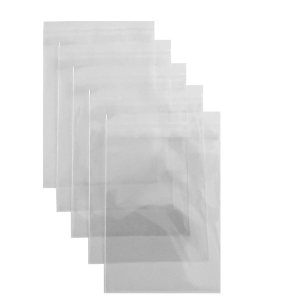200ct Adhesive Treat Bags 3 x 4 Clear - 1.4 mils Thick Self Sealing OPP Plastic Bags/Clear Flat Resealable Cello (3" x 4")
