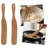 Wooden Stir Spurtles Set, Spurtle Spatula for Sourdough Starter, Reaches