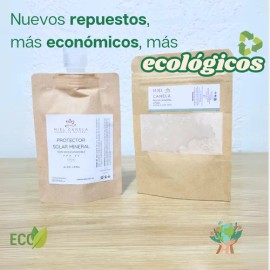 Protector Solar Miel Canela Polvo Traslúcido Fps 30 Repuesto