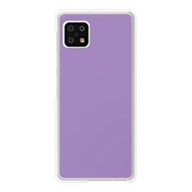 Girls Neo AQUOS sense5G / AQUOS sense4 / AQUOS sense4 lite/AQUOS sense4 basic docomo SH-53A/SH-41A au SHG03 Case (Single Color Paint (Pale Purple) SHARP SH-41A-PC-TAN-10
