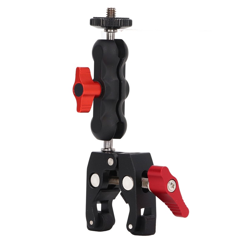 Camera Super Clamp Ball Head Crab Claw Clip Universal Monitor