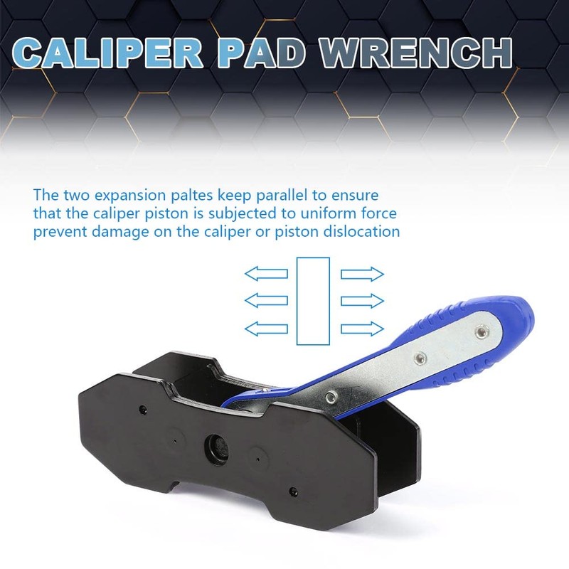 PIT66 Ratcheting Brake Piston Spreader Wrench Caliper Pad Install Tool
