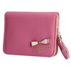 Fair Fairy 151124 Women's Bifold PU Leather Mini Wallet Ribbon