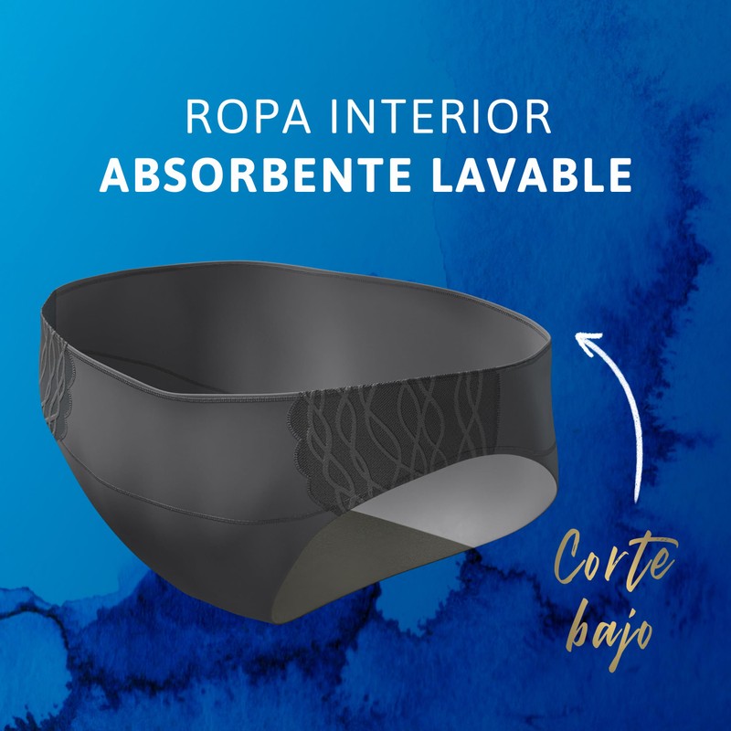 Tena Ropa Interior Lavable Corte Clásico Beige, Talla Chica