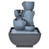 Unique Shape Desktop Fountain Home Tabletop Decoration Resin Landscape Ornament