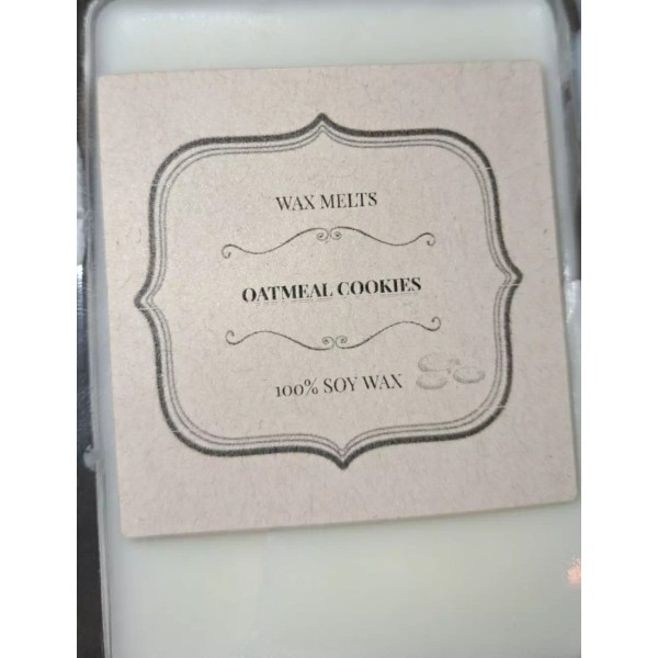 Handmade Wax melts, OATMEAL COOKIES , No dyes