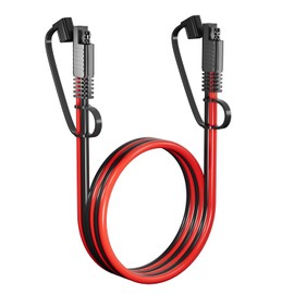 SAE Extension Cable 12AWG, SNLLMZI SAE to SAE Extension Cord DC Power Automotive Extension Cable for Solar Panels,Cars, RVs,Trucks,Boats, etc (6.6FT)