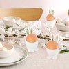 Easter Bunny Ears Shape Egg Holders- Set of 2 Ceramic