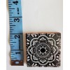 Talavera 100 MEXICAN TILES 2x2 CERAMIC POTTERY TALAVERA MEXICO black