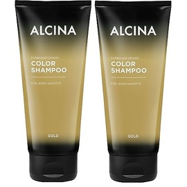 Alcina Colour Shampoo Gold 200 ml Pack of 2