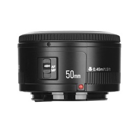 Yongnuo YN 50mm F/1.8 AF/MF Groß Aperture Autofokus Objektiv für Canon EF Mount EOS Camera Kamera LF651