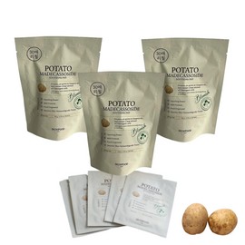 Skinfood Potato Madecassoside Soothing Pad 100 Sheets, 1 Pack / 스킨푸드 포테이토 마데카소사이드 수딩 패드 100매, 1개